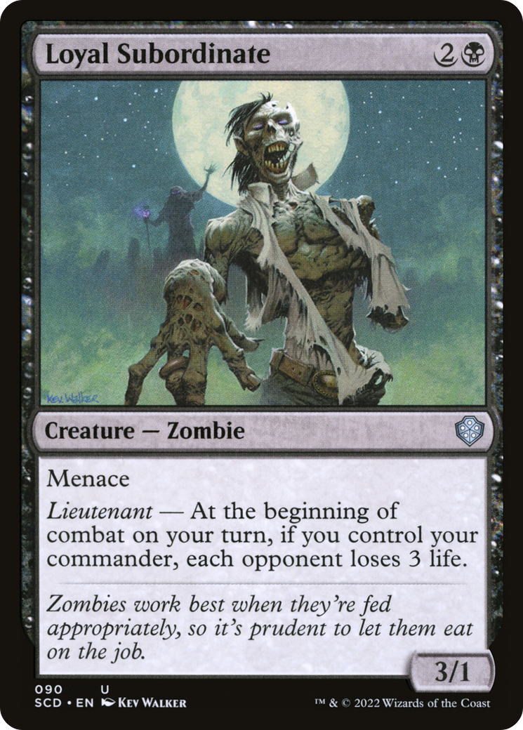 Loyal Subordinate [Starter Commander Decks] | Webway Games