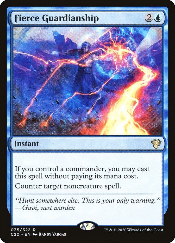 Fierce Guardianship [Commander 2020] | Webway Games