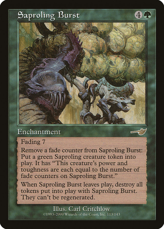 Saproling Burst [Nemesis] | Webway Games
