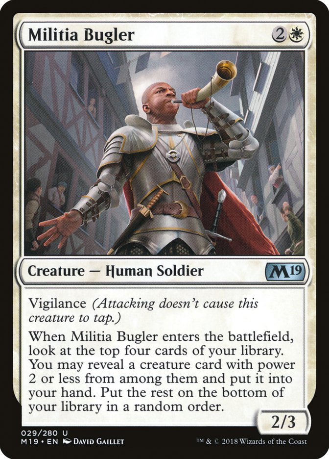 Militia Bugler [Core Set 2019] | Webway Games
