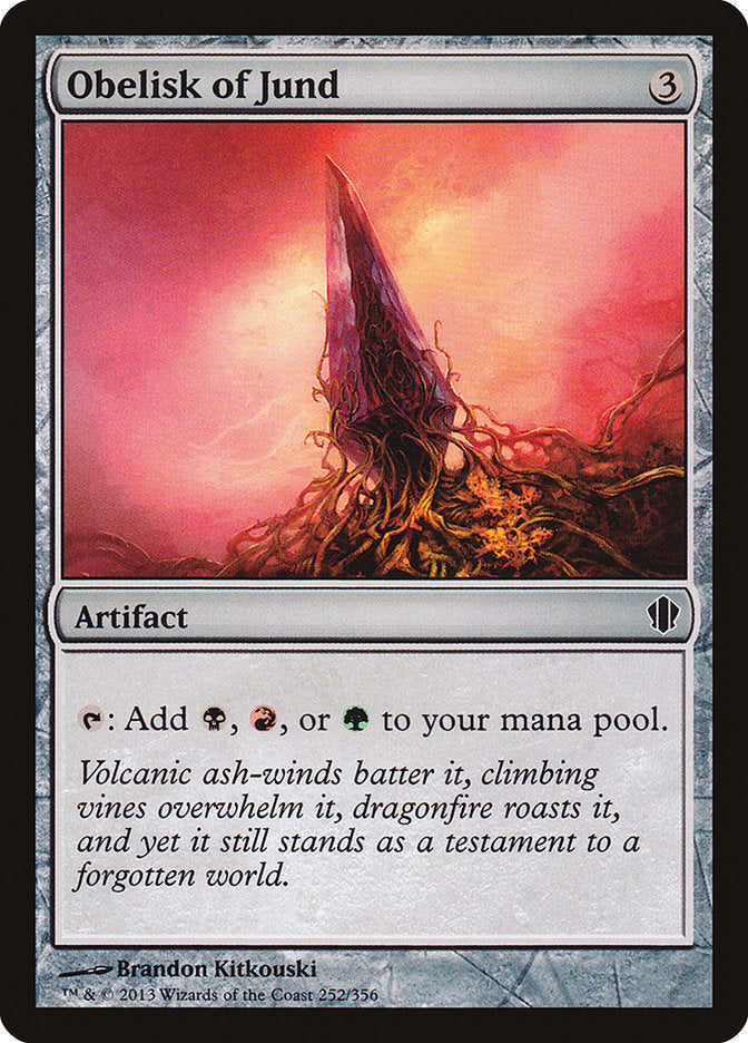Obelisk of Jund [Commander 2013] | Webway Games