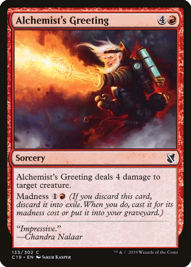 Alchemist's Greeting [Commander 2019] | Webway Games