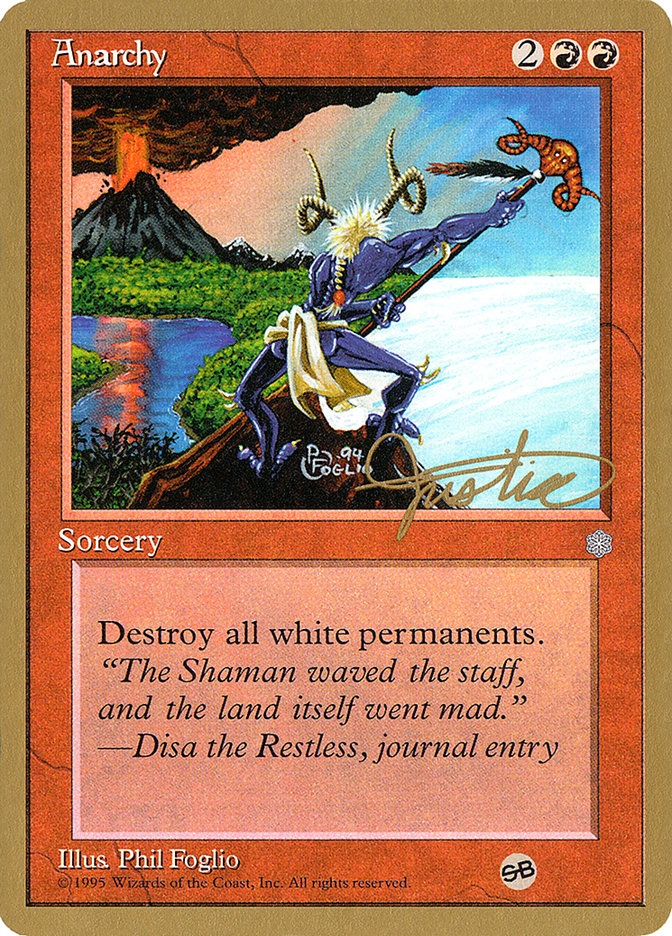 Anarchy (Mark Justice) (SB) [Pro Tour Collector Set] | Webway Games