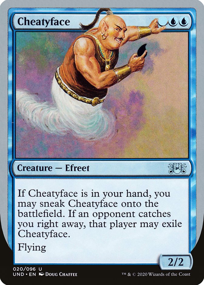 Cheatyface [Unsanctioned] | Webway Games