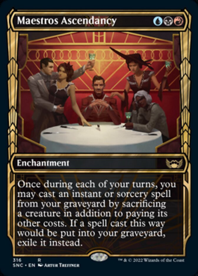 Maestros Ascendancy (Showcase Golden Age) [Streets of New Capenna] | Webway Games