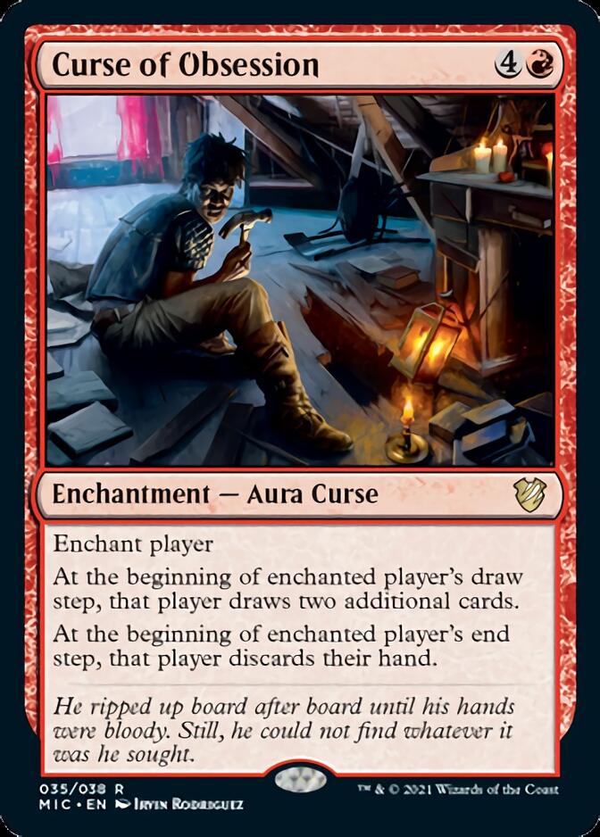 Curse of Obsession [Innistrad: Midnight Hunt Commander] | Webway Games