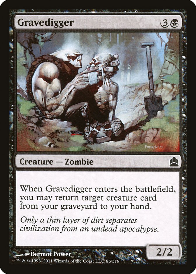 Gravedigger [Commander 2011] | Webway Games