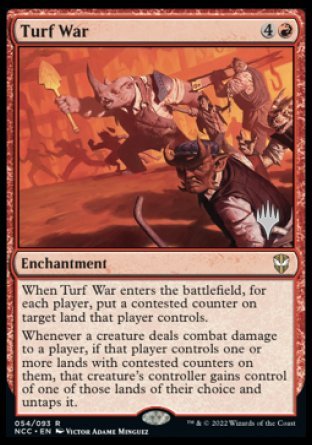 Turf War (Promo Pack) [Streets of New Capenna Commander Promos] | Webway Games