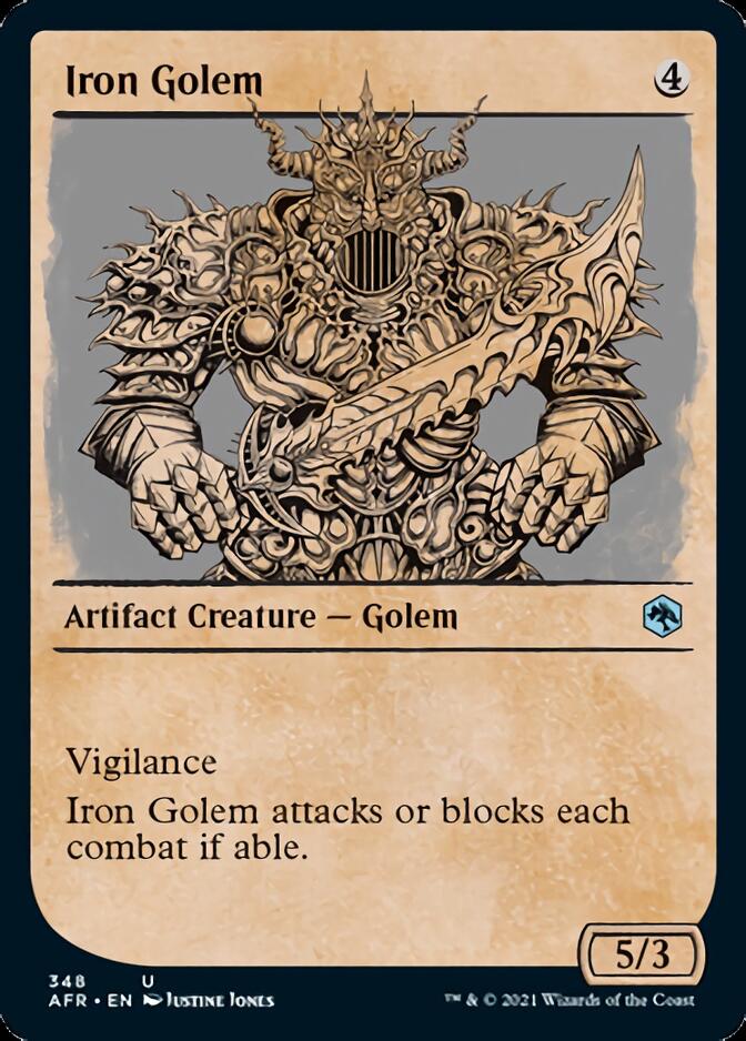 Iron Golem (Showcase) [Dungeons & Dragons: Adventures in the Forgotten Realms] | Webway Games