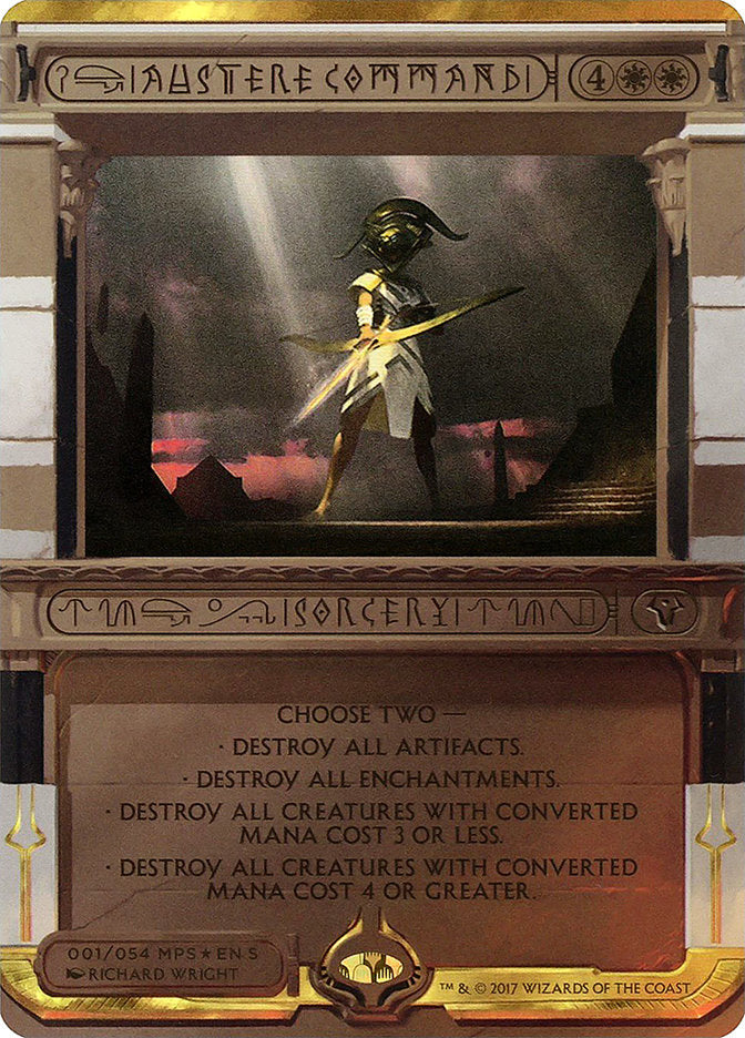 Austere Command (Invocation) [Amonkhet Invocations] | Webway Games
