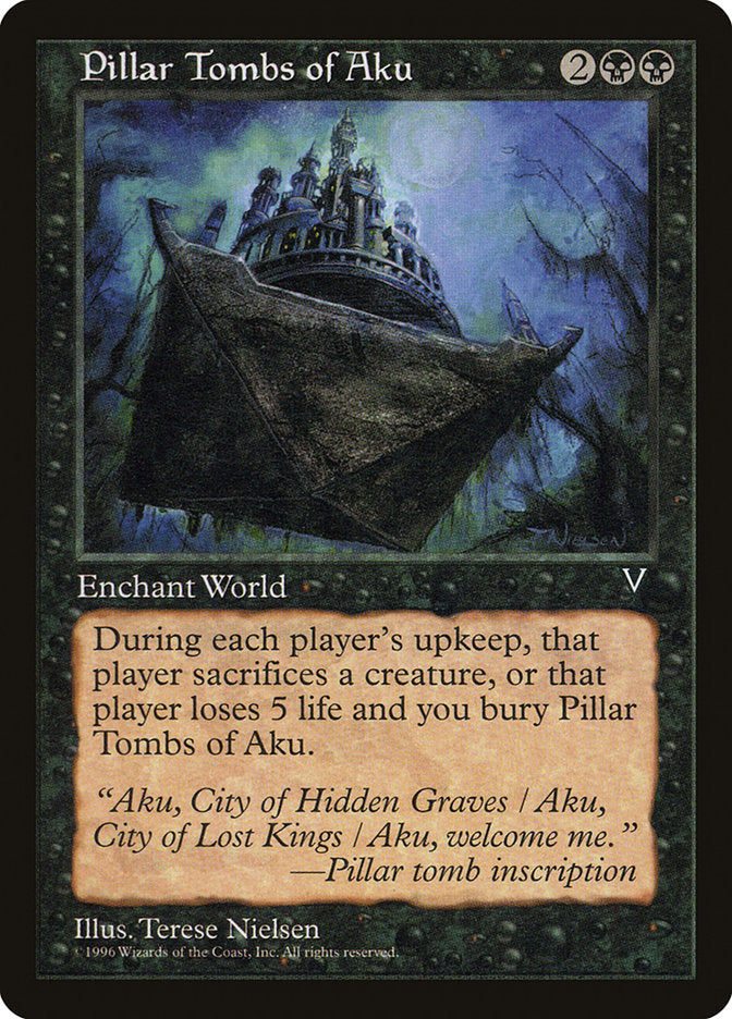 Pillar Tombs of Aku [Visions] | Webway Games