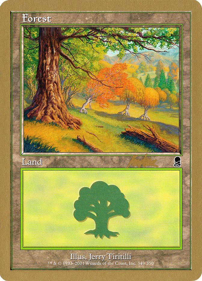 Forest (Brian Kibler) [World Championship Decks 2002] | Webway Games