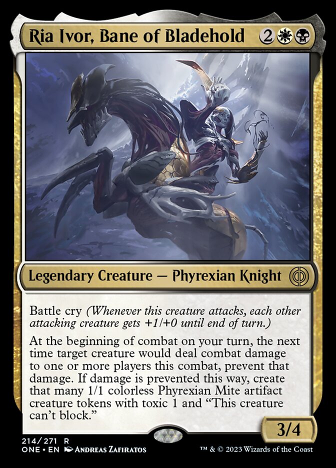 Ria Ivor, Bane of Bladehold [Phyrexia: All Will Be One] | Webway Games