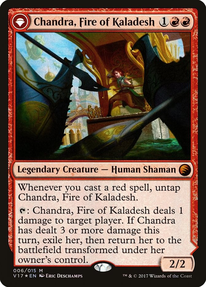 Chandra, Fire of Kaladesh // Chandra, Roaring Flame [From the Vault: Transform] | Webway Games