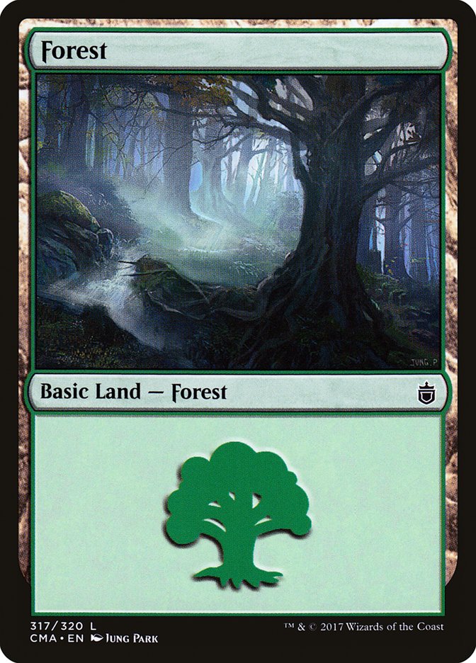 Forest (#317) [Commander Anthology] | Webway Games