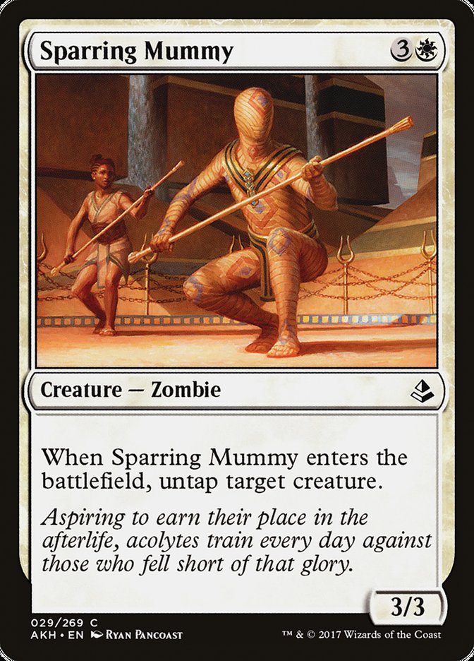 Sparring Mummy [Amonkhet] | Webway Games