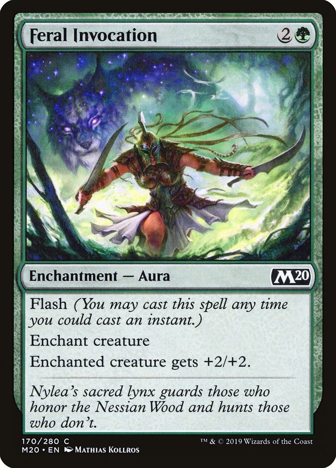 Feral Invocation [Core Set 2020] | Webway Games