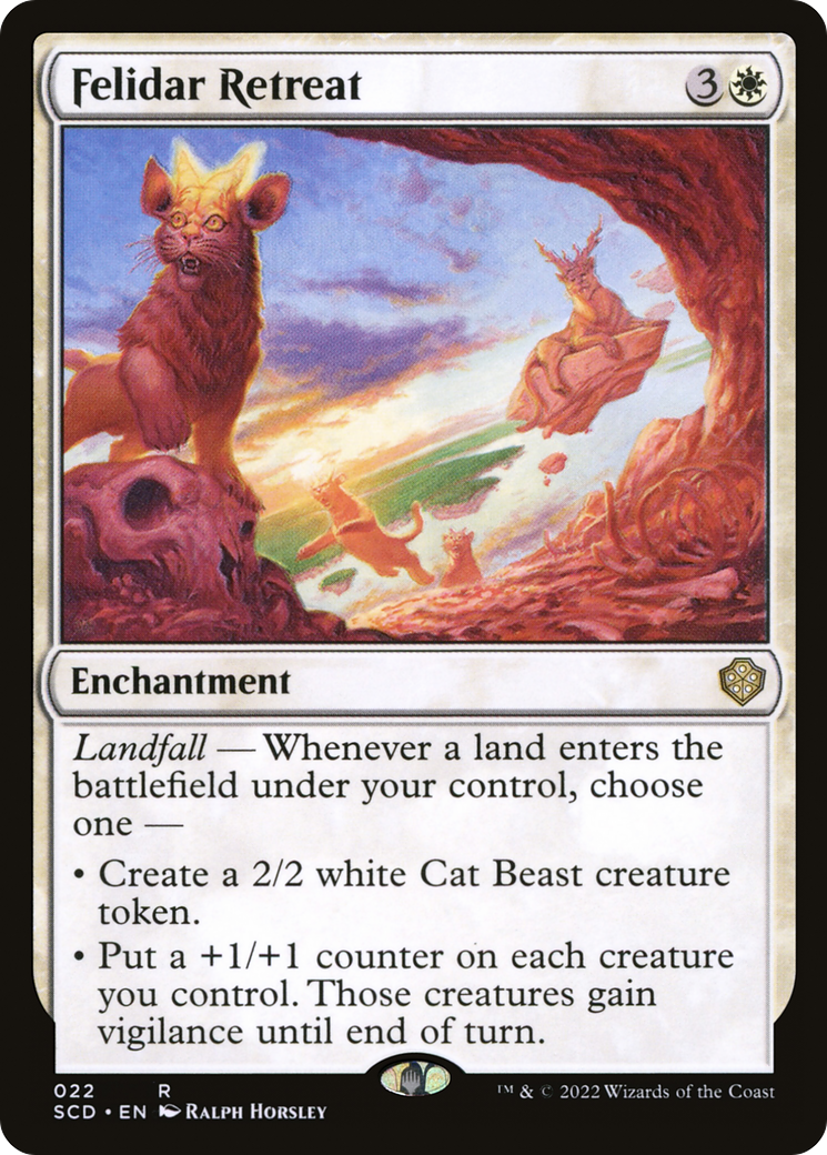 Felidar Retreat [Starter Commander Decks] | Webway Games