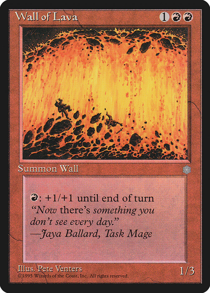 Wall of Lava [Ice Age] | Webway Games