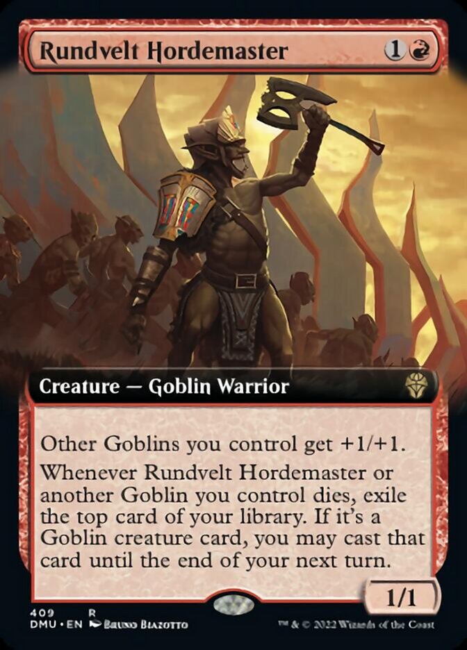 Rundvelt Hordemaster (Extended Art) [Dominaria United] | Webway Games