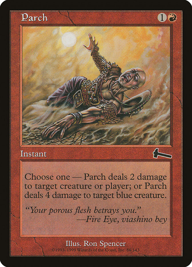 Parch [Urza's Legacy] | Webway Games