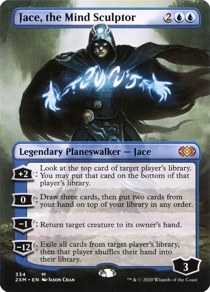 Jace, the Mind Sculptor (Borderless) [Double Masters] | Webway Games