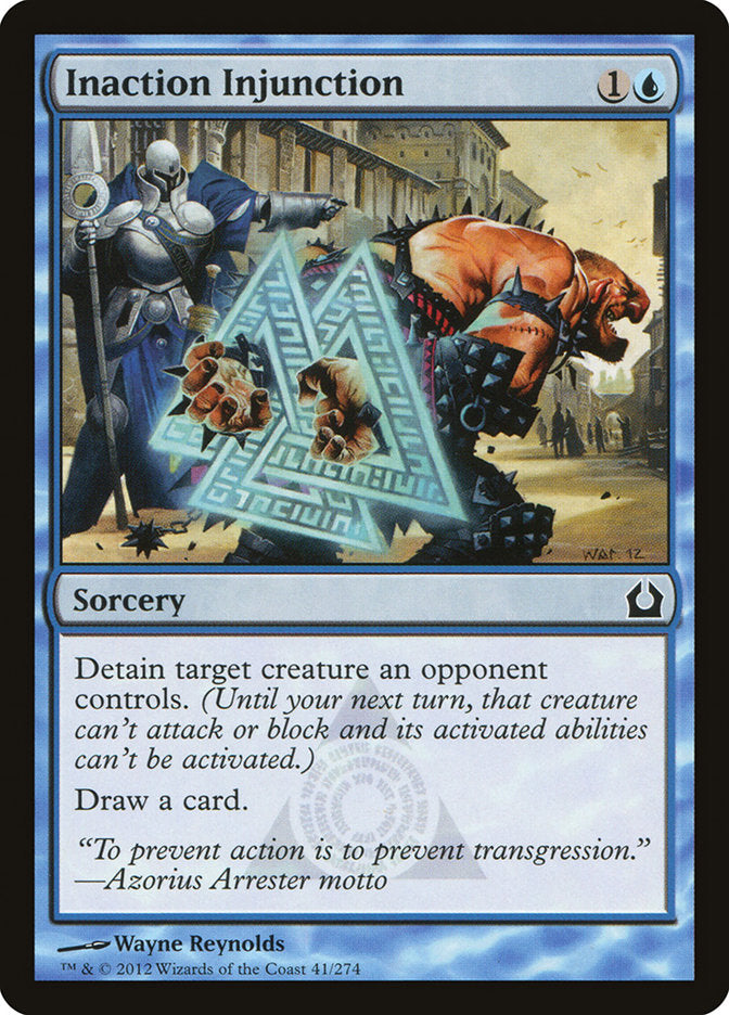 Inaction Injunction [Return to Ravnica] | Webway Games