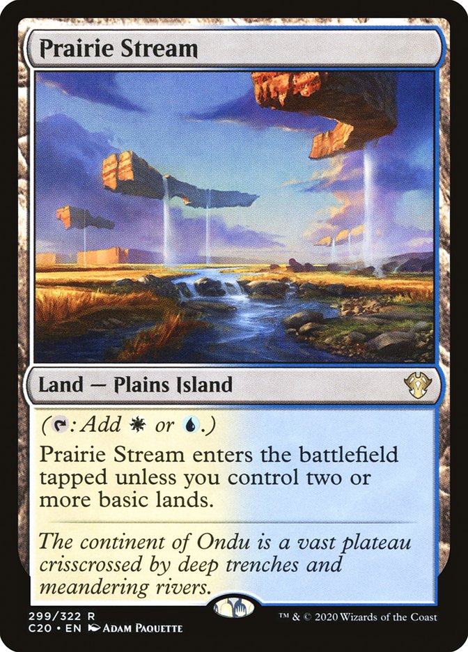 Prairie Stream [Commander 2020] | Webway Games