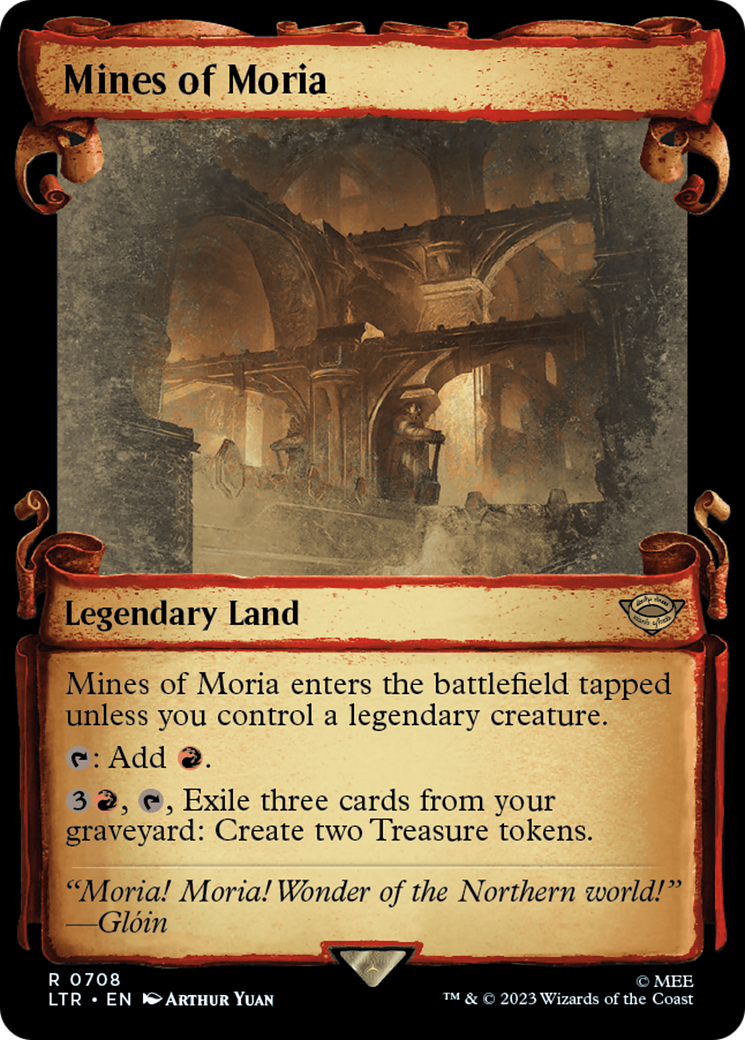 Mines of Moria [The Lord of the Rings: Tales of Middle-Earth Showcase Scrolls] | Webway Games