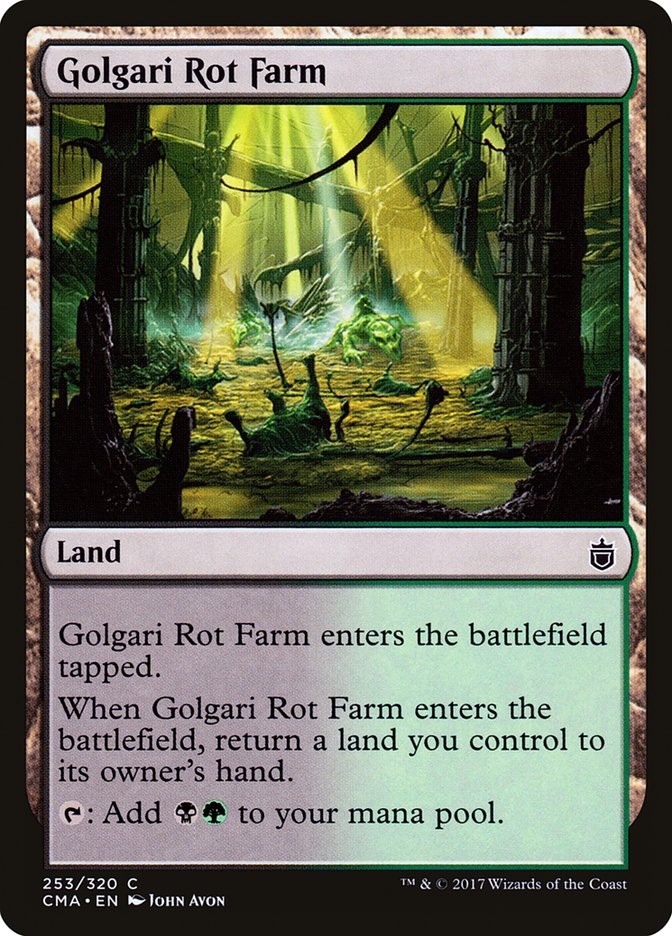 Golgari Rot Farm [Commander Anthology] | Webway Games