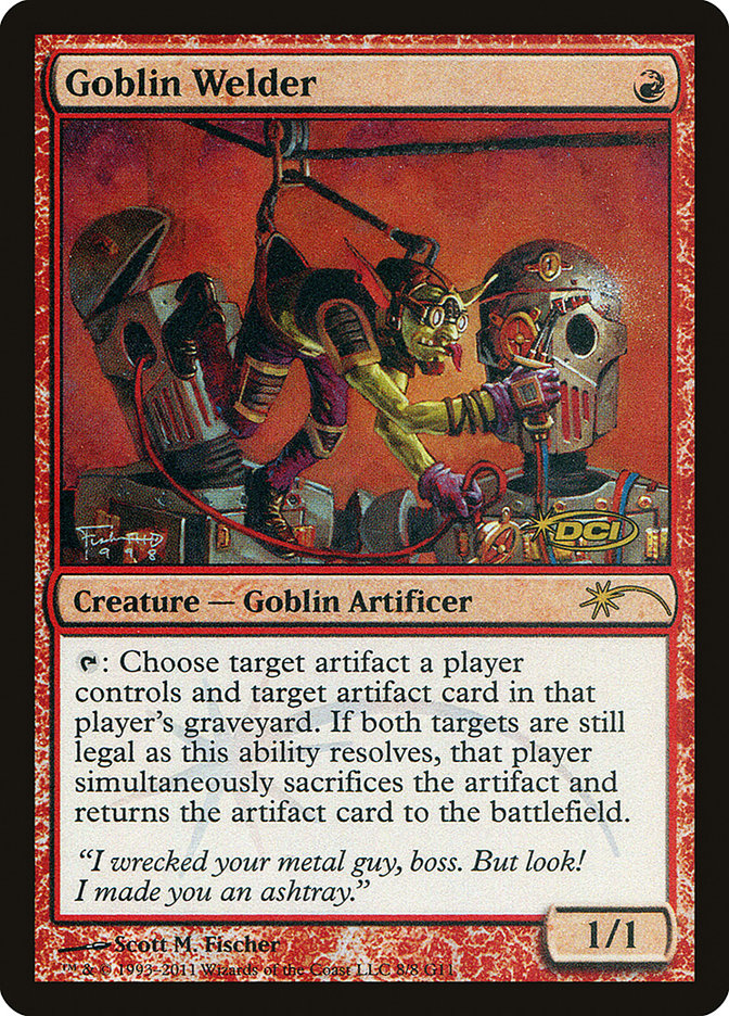 Goblin Welder [Judge Gift Cards 2011] | Webway Games