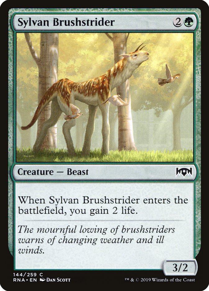 Sylvan Brushstrider [Ravnica Allegiance] | Webway Games