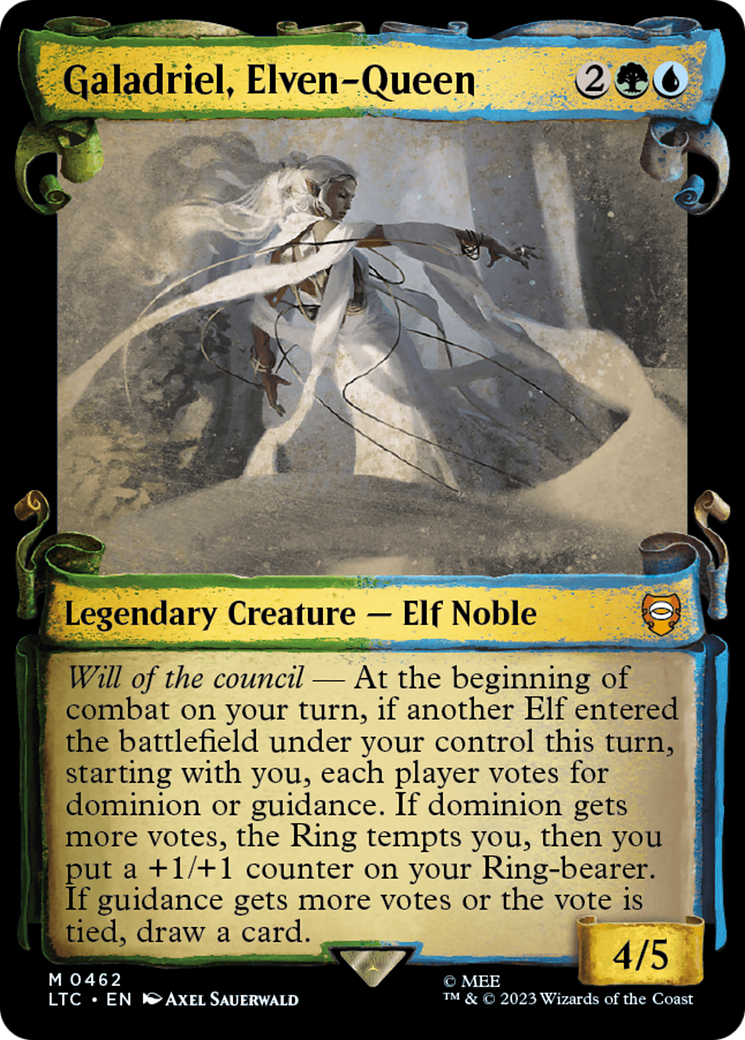 Galadriel, Elven-Queen [The Lord of the Rings: Tales of Middle-Earth Commander Showcase Scrolls] | Webway Games