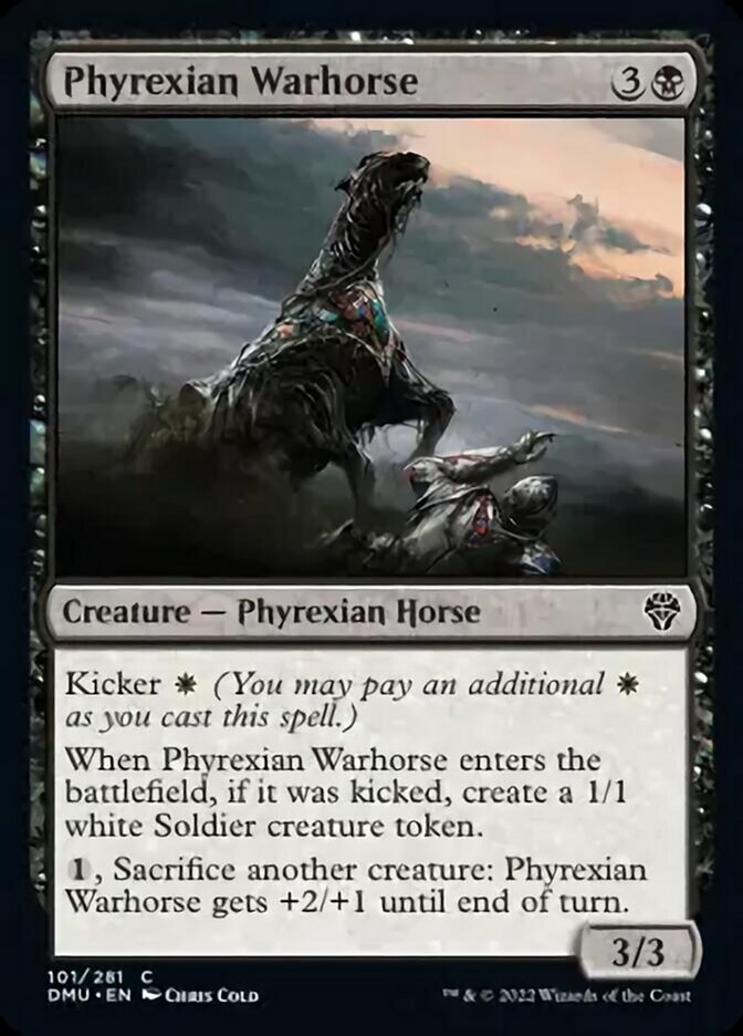 Phyrexian Warhorse [Dominaria United] | Webway Games