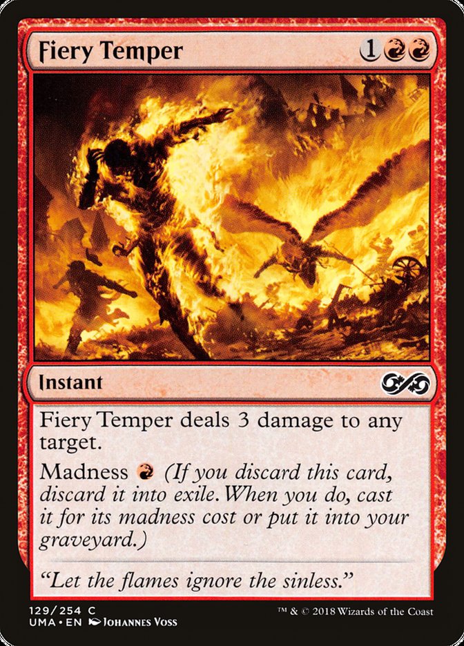 Fiery Temper [Ultimate Masters] | Webway Games