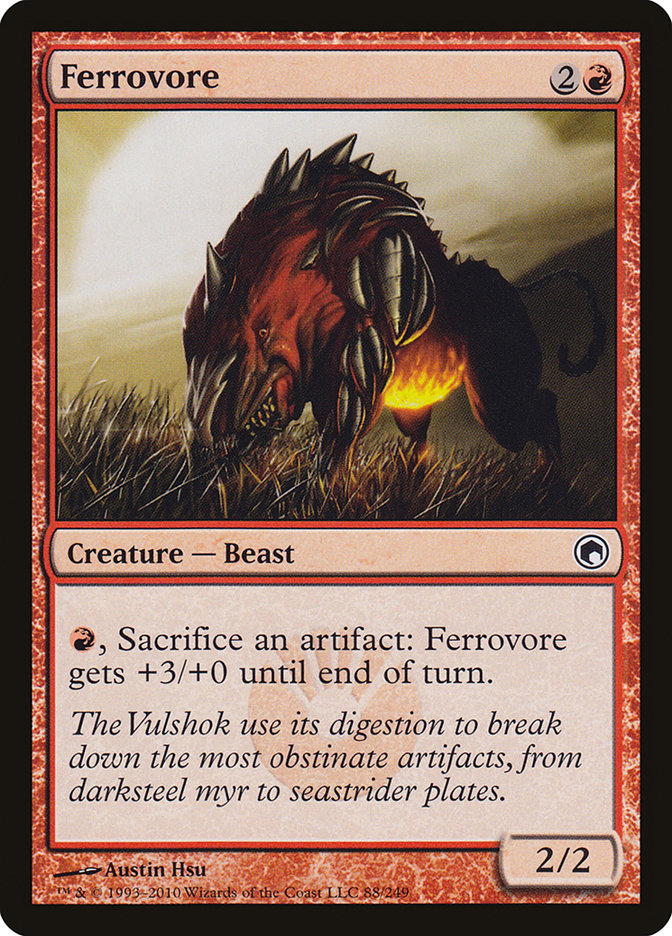 Ferrovore [Scars of Mirrodin] | Webway Games