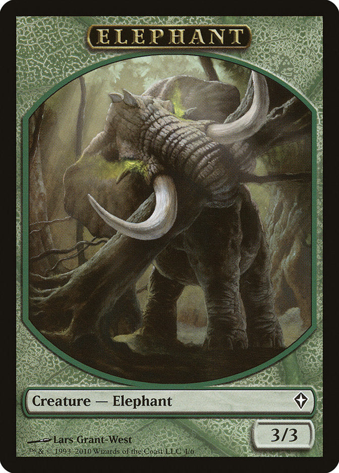 Elephant [Worldwake Tokens] | Webway Games