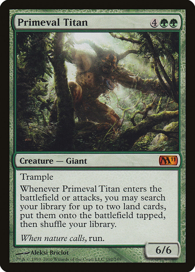 Primeval Titan [Magic 2011] | Webway Games