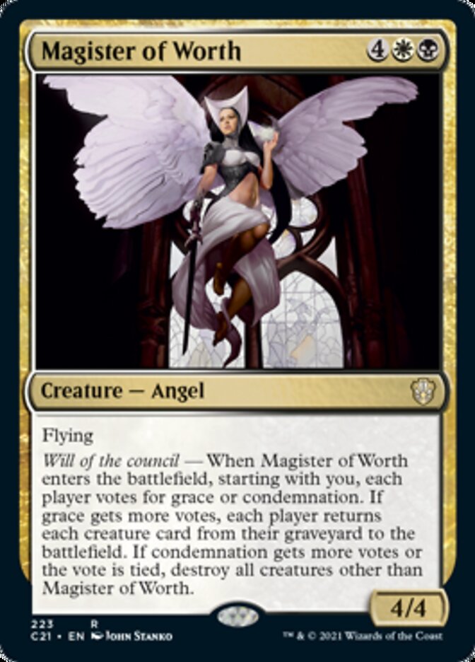 Magister of Worth [Commander 2021] | Webway Games