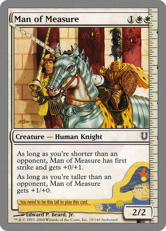 Man of Measure [Unhinged] | Webway Games