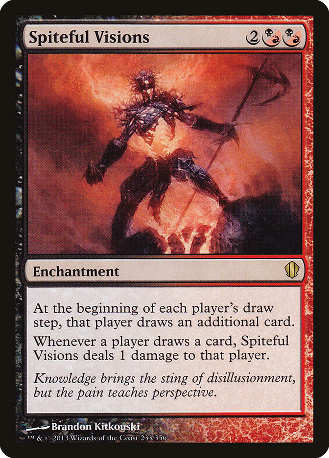 Spiteful Visions [Commander 2013] | Webway Games