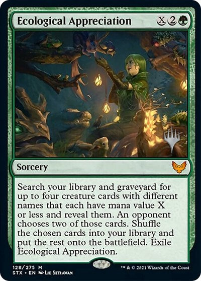 Ecological Appreciation (Promo Pack) [Strixhaven: School of Mages Promos] | Webway Games