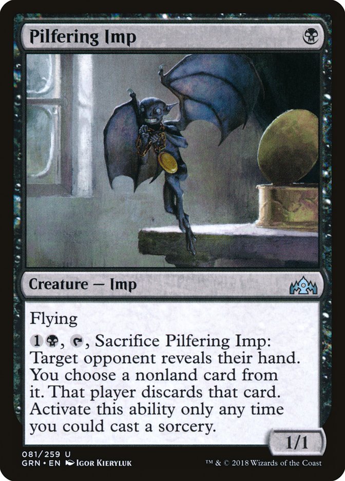 Pilfering Imp [Guilds of Ravnica] | Webway Games