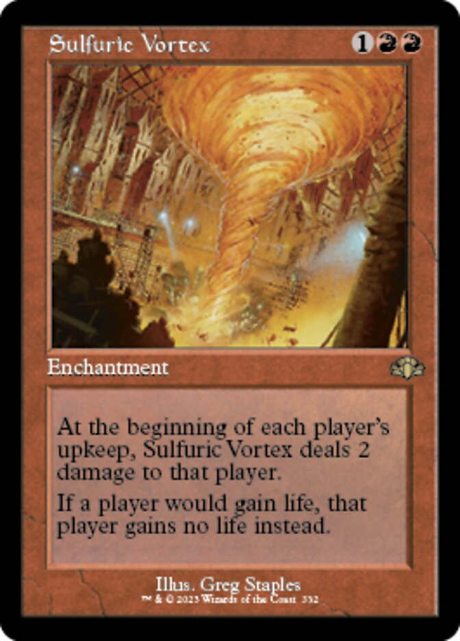Sulfuric Vortex (Retro) [Dominaria Remastered] | Webway Games