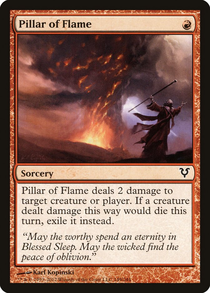 Pillar of Flame [Avacyn Restored] | Webway Games