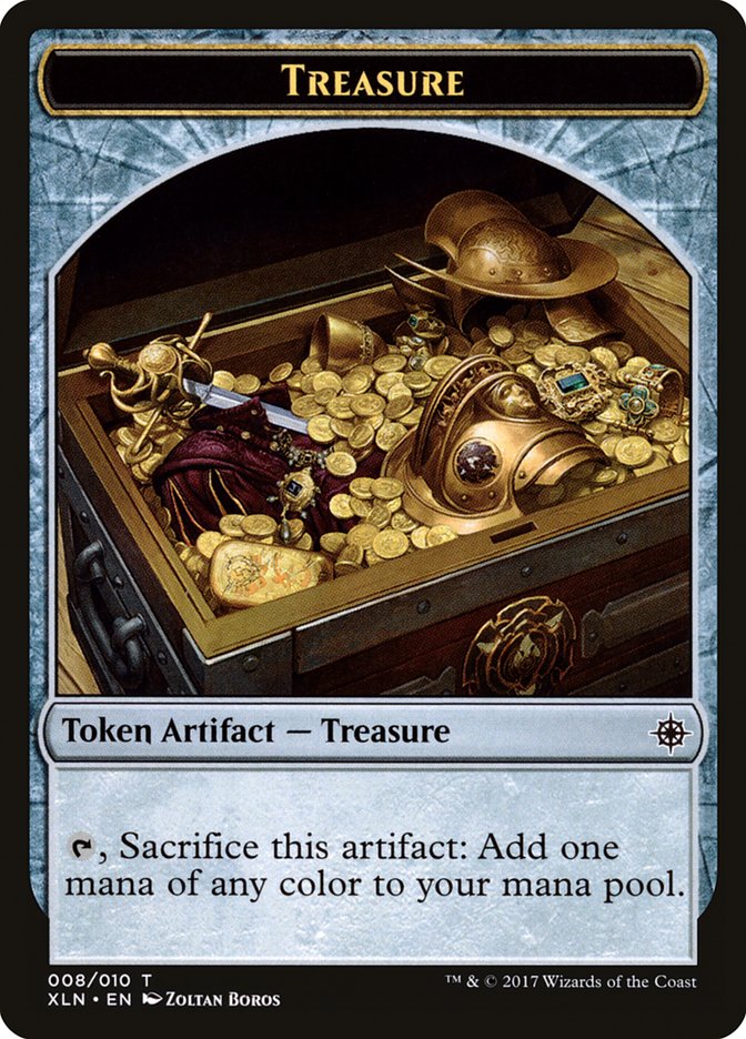 Treasure (008/010) [Ixalan Tokens] | Webway Games