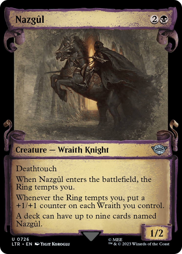 Nazgul (0726) [The Lord of the Rings: Tales of Middle-Earth Showcase Scrolls] | Webway Games