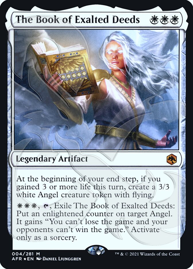 The Book of Exalted Deeds (Ampersand Promo) [Dungeons & Dragons: Adventures in the Forgotten Realms Promos] | Webway Games
