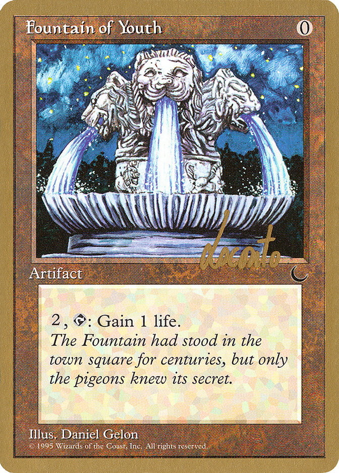 Fountain of Youth (Michael Loconto) [Pro Tour Collector Set] | Webway Games