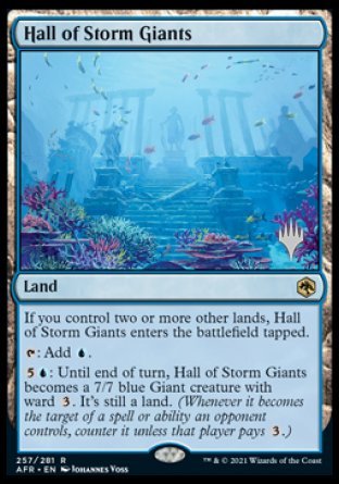 Hall of Storm Giants (Promo Pack) [Dungeons & Dragons: Adventures in the Forgotten Realms Promos] | Webway Games